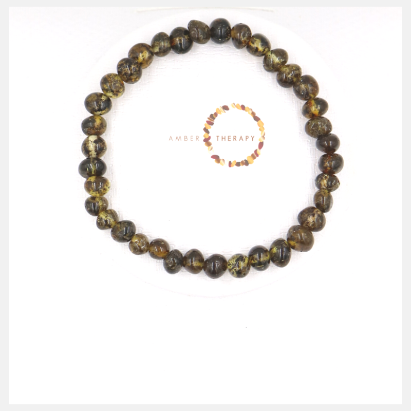 Adult Earth Amber Bracelet                 (Amber Therapy)