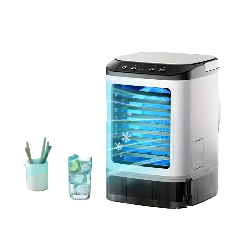 NNETM Portable Water-Cooled Air Cooler with LED Light