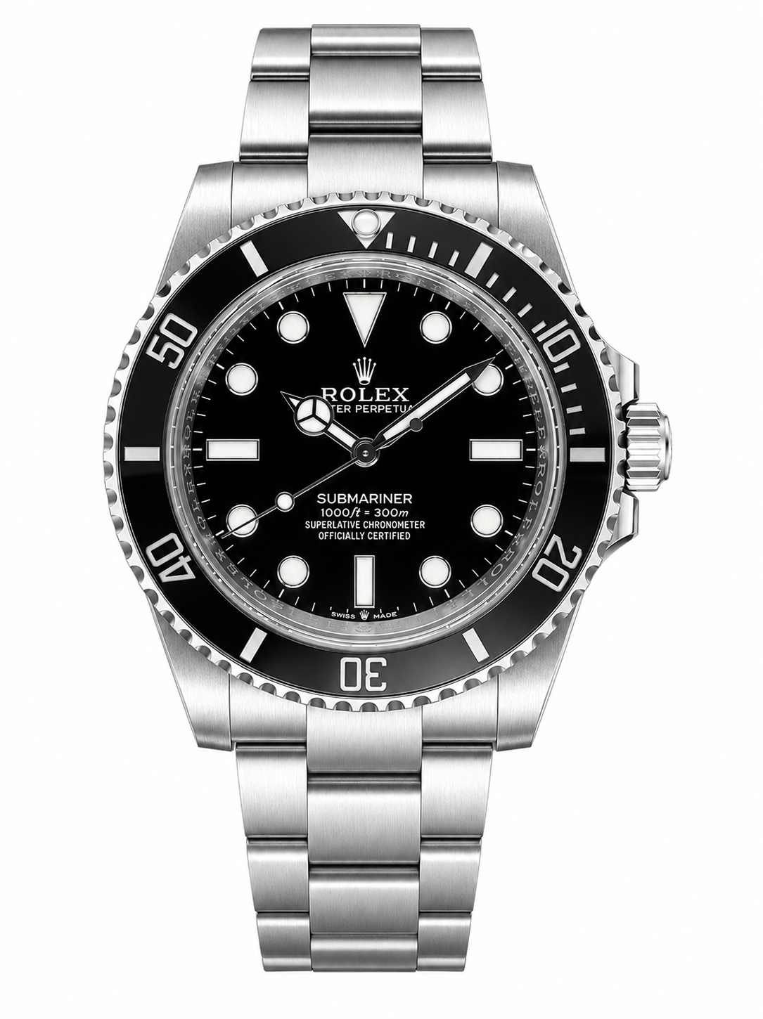 Rolex Submariner (No Date) Stainless Steel Black Dial 124060 | 2026 | 41mm