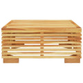NNEVL Garden Coffee Table 69.5x69.5x31 cm Solid Wood Teak