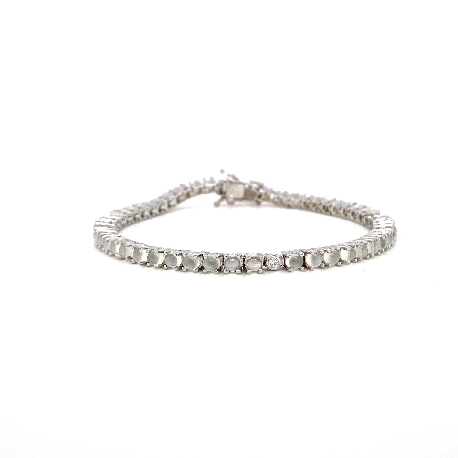 Moonstone Bracelet in .925 Sterling Silver - KSD 44531