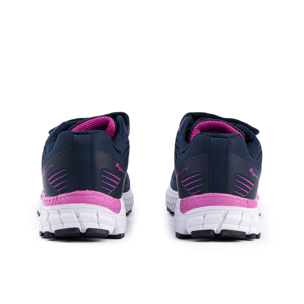Mirage Girls Navy V-strap Runner Navy-Fuchsia/Blue