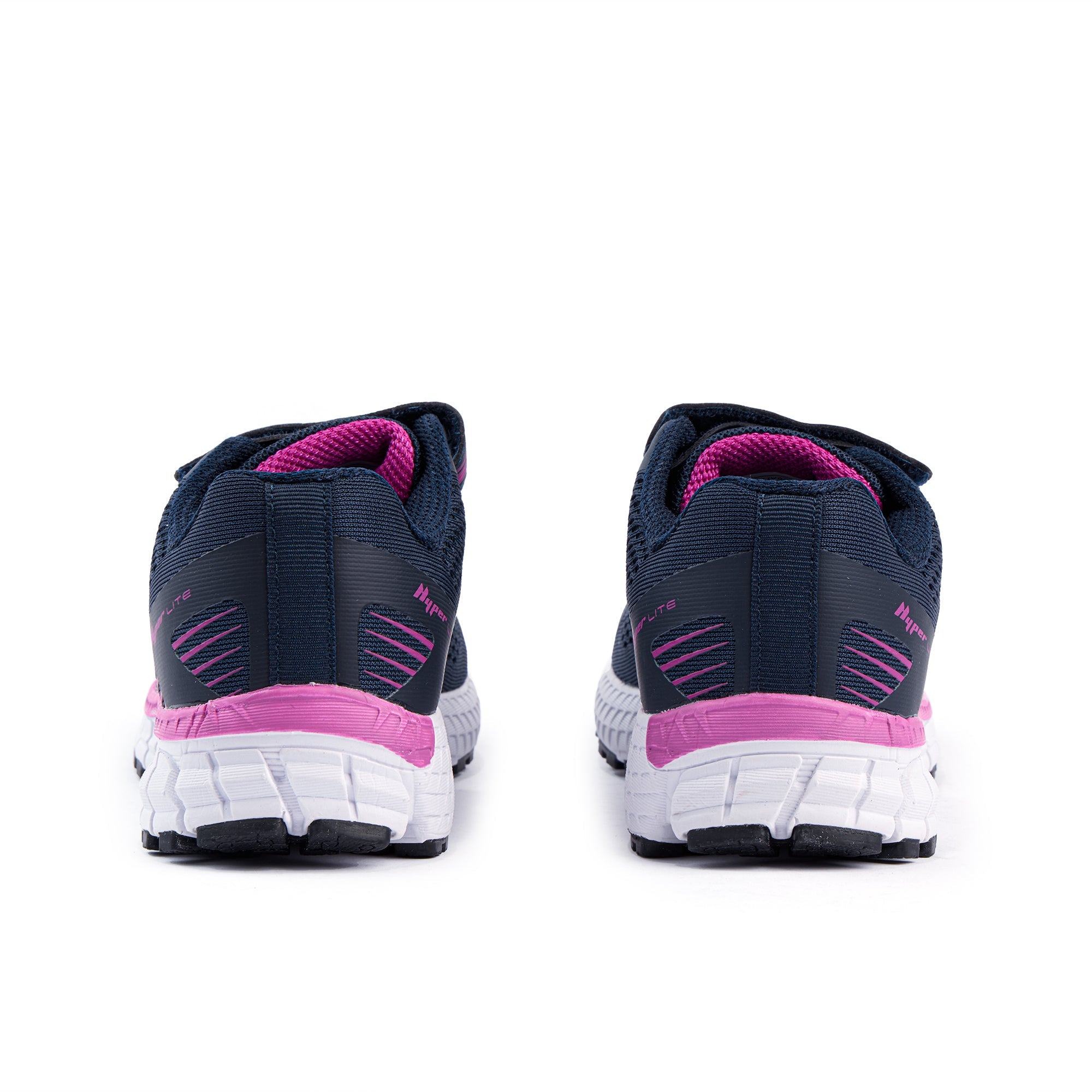 Mirage Girls Navy V-strap Runner Navy-Fuchsia/Blue