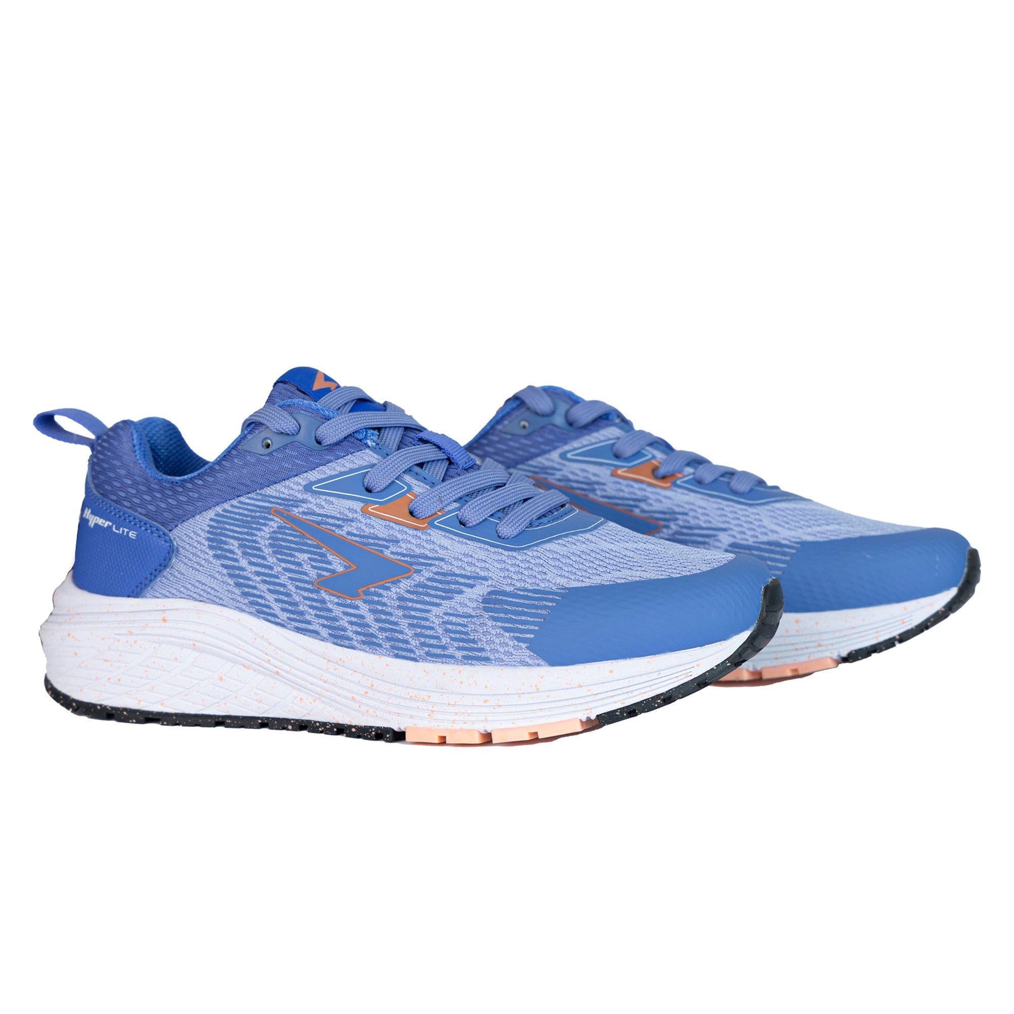 Prota Ladies Lace Up Runner - Blue/Coral