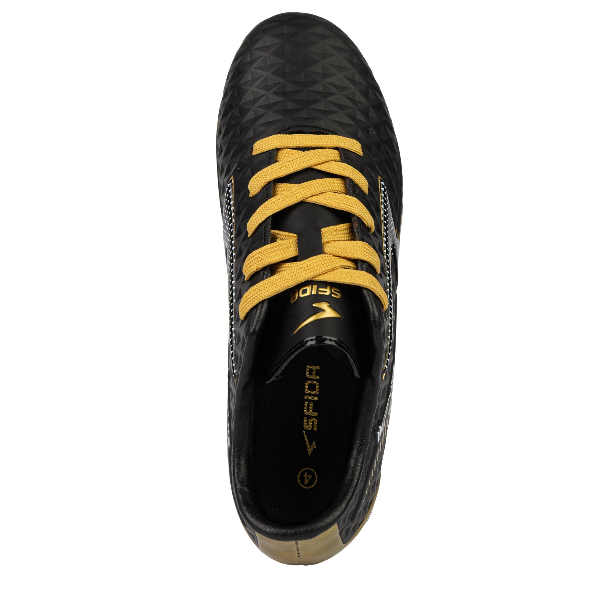 Rizz Junior Football Boots - Black/Gold