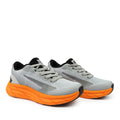 Tempo Boys Lace Up Runner - Grey/Orange