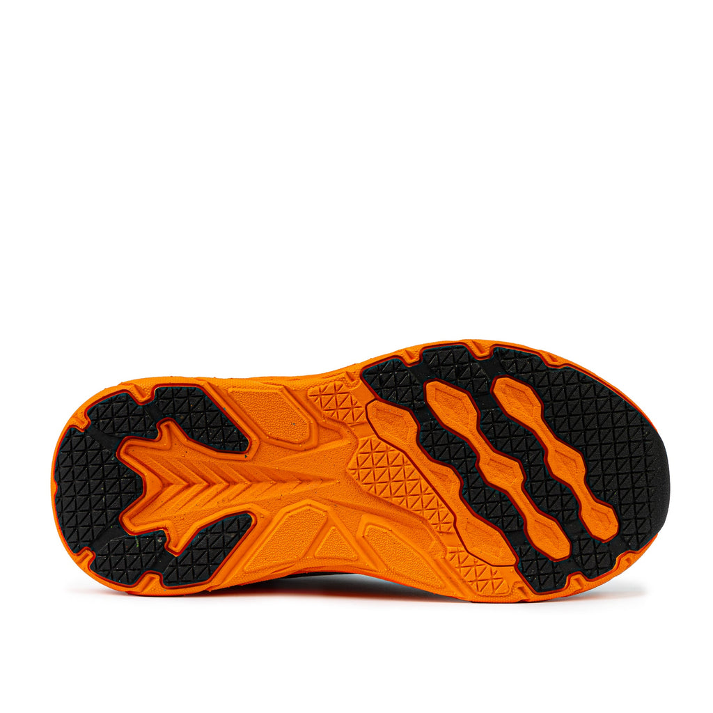 Tempo Boys Lace Up Runner - Grey/Orange