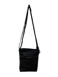 NNEDSZ FIB Byron Cotton Canvas Sling Bag Shoulder Travel - Black
