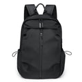 NNEDSZ Black Casual Korean Style Backpack – Versatile Laptop Bag for Students, Business, and Travel – Fashionable and Practical