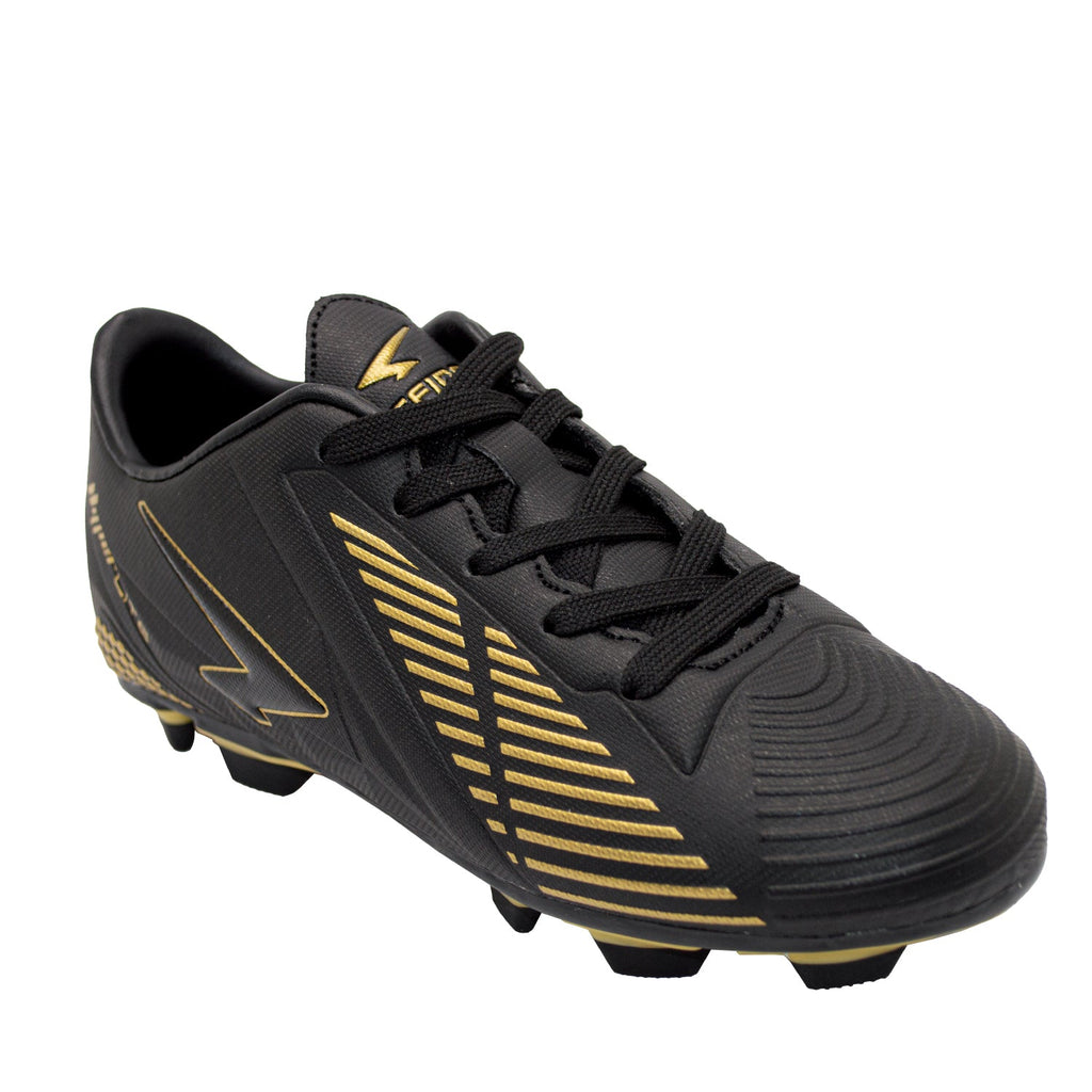 Vector Senior Wide Fit Football Boots - Black/Gold