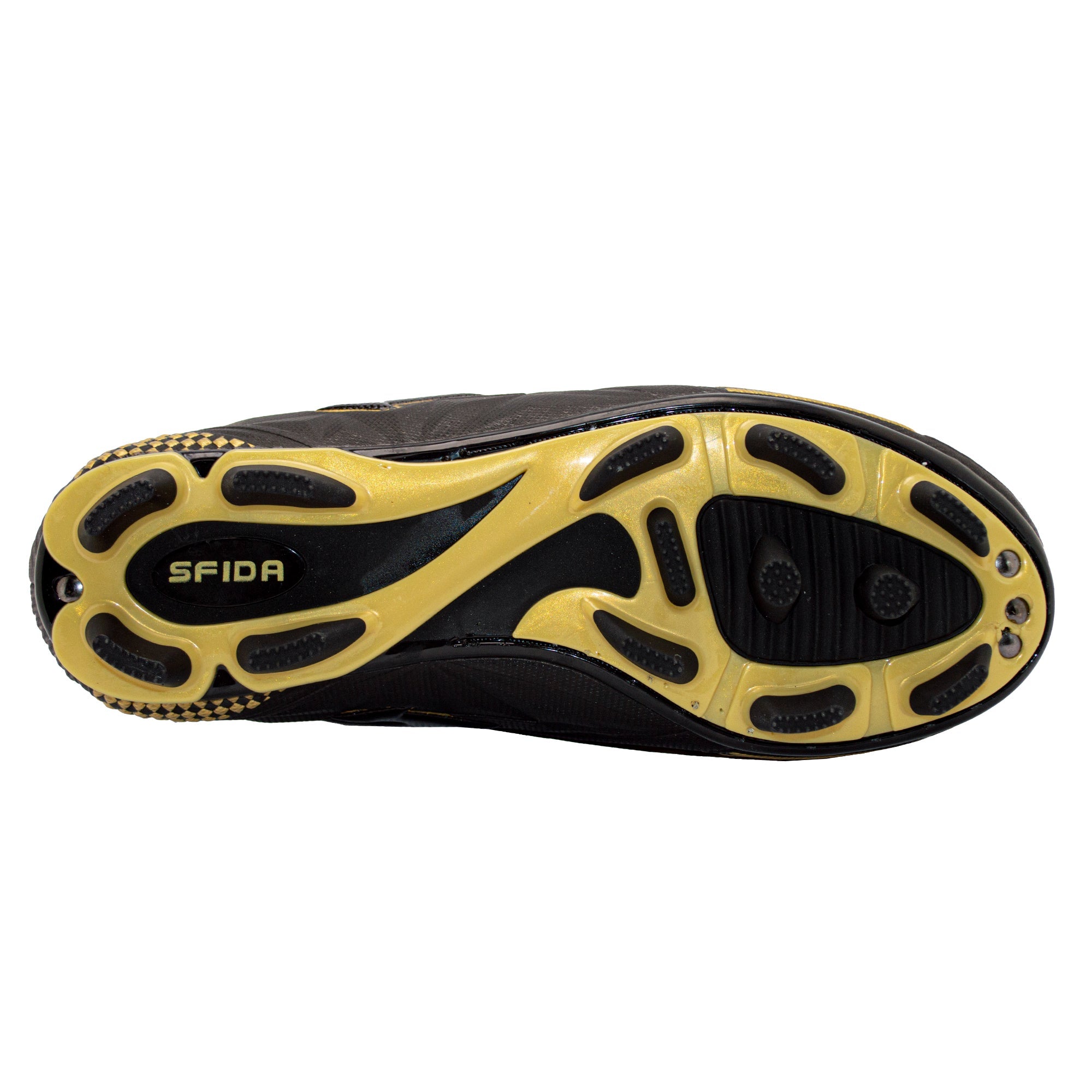 Vector Senior Wide Fit Football Boots - Black/Gold