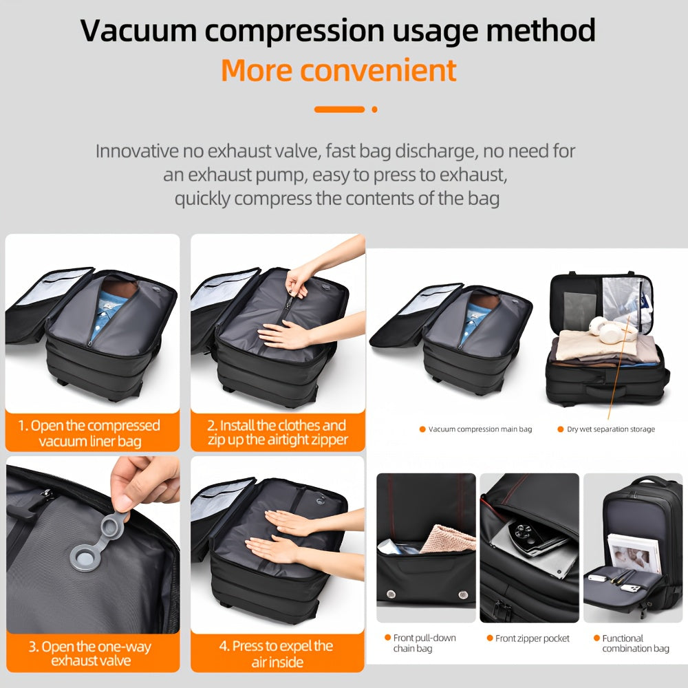 NNETM Laptop Backpack Large Capacity for Men and Women