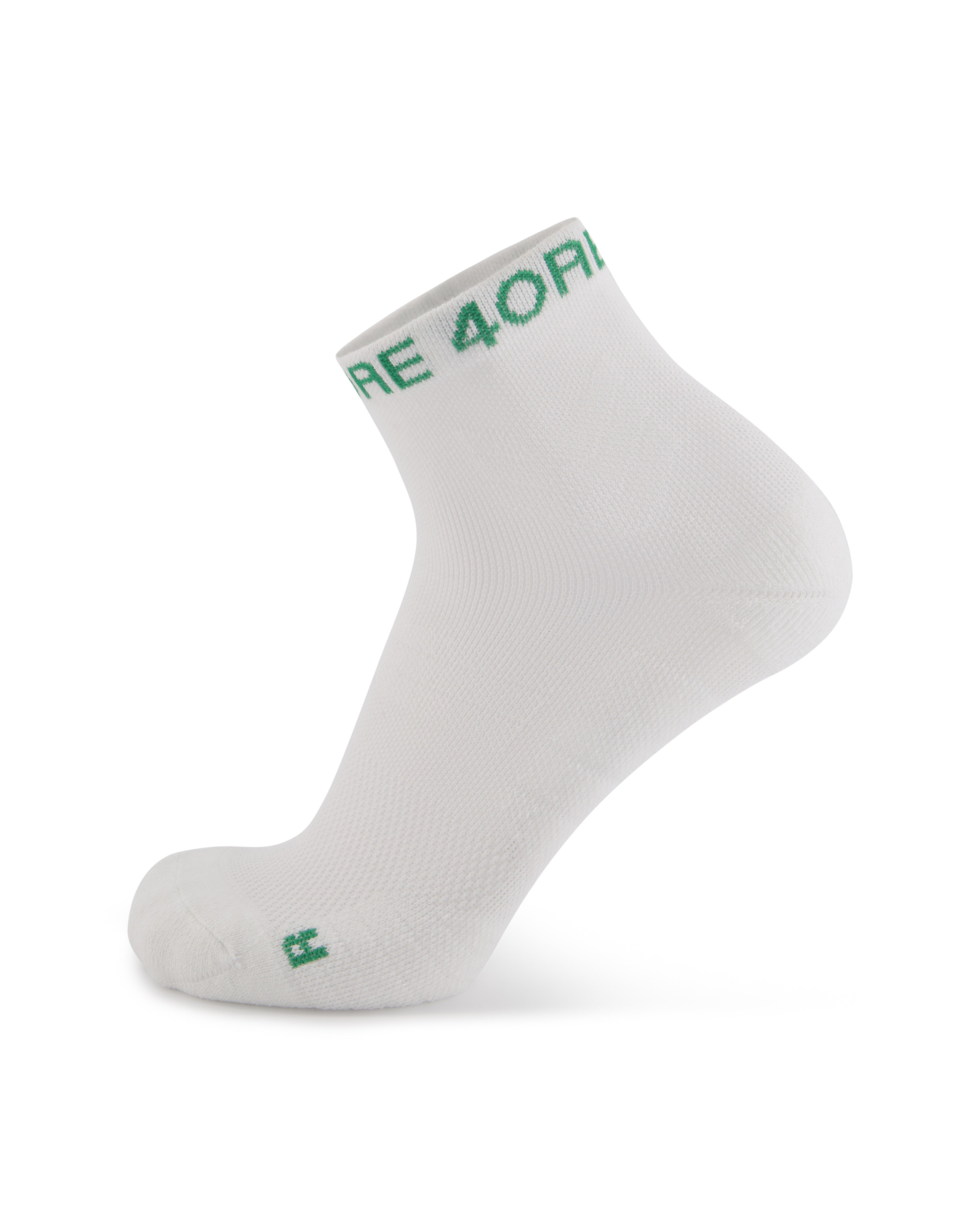 Perfect Lie 1/4 Sock White